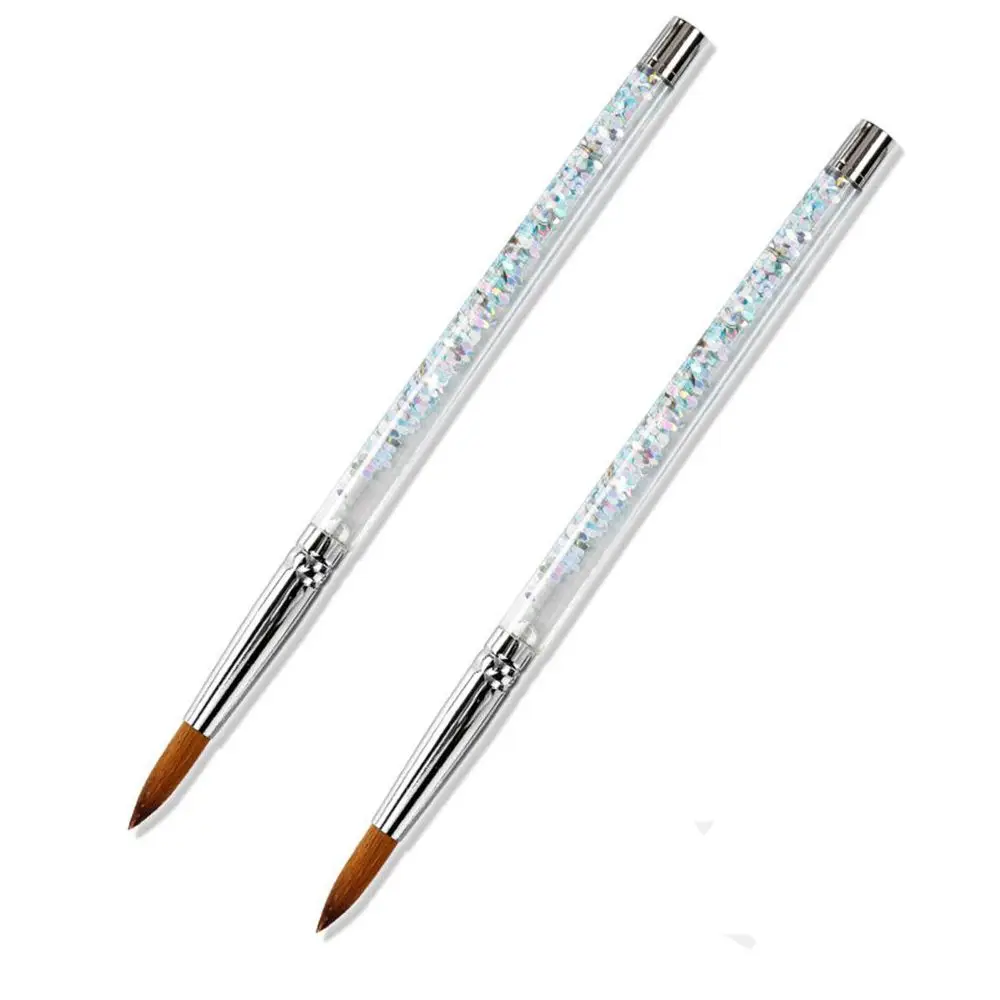 

Ручка для рисования ногтей, ручка, искусственная кисть, акриловая кисть для ногтей, для акрилового порошка, 100% нейлоновая кисть для дизайна ...