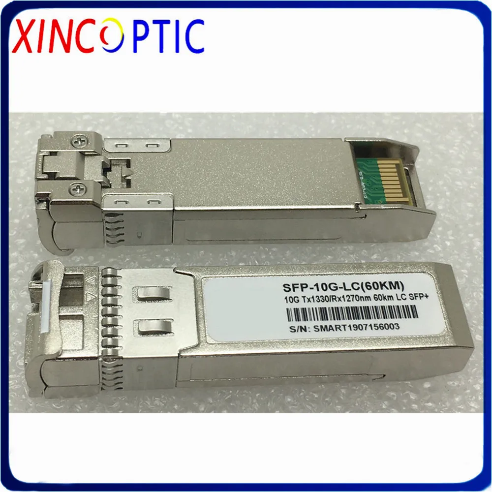 10G BIDI 60км SFP модуль SM LC 1270/1330nm DDM гигабитный одномодовый одиночный волоконно