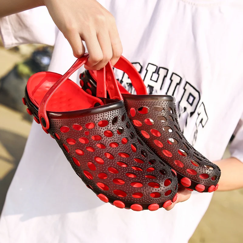 Оригинальные садовые Вьетнамки быстросохнущая водонепроницаемая обувь мужские