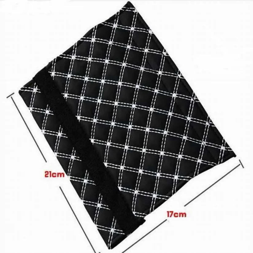 

Car Safety Seat Belt Faux Leather Car Seat Shoulder Strap Pad Cushion Cover Car Belt Protector for Adults Kids Seat Belt Pillow