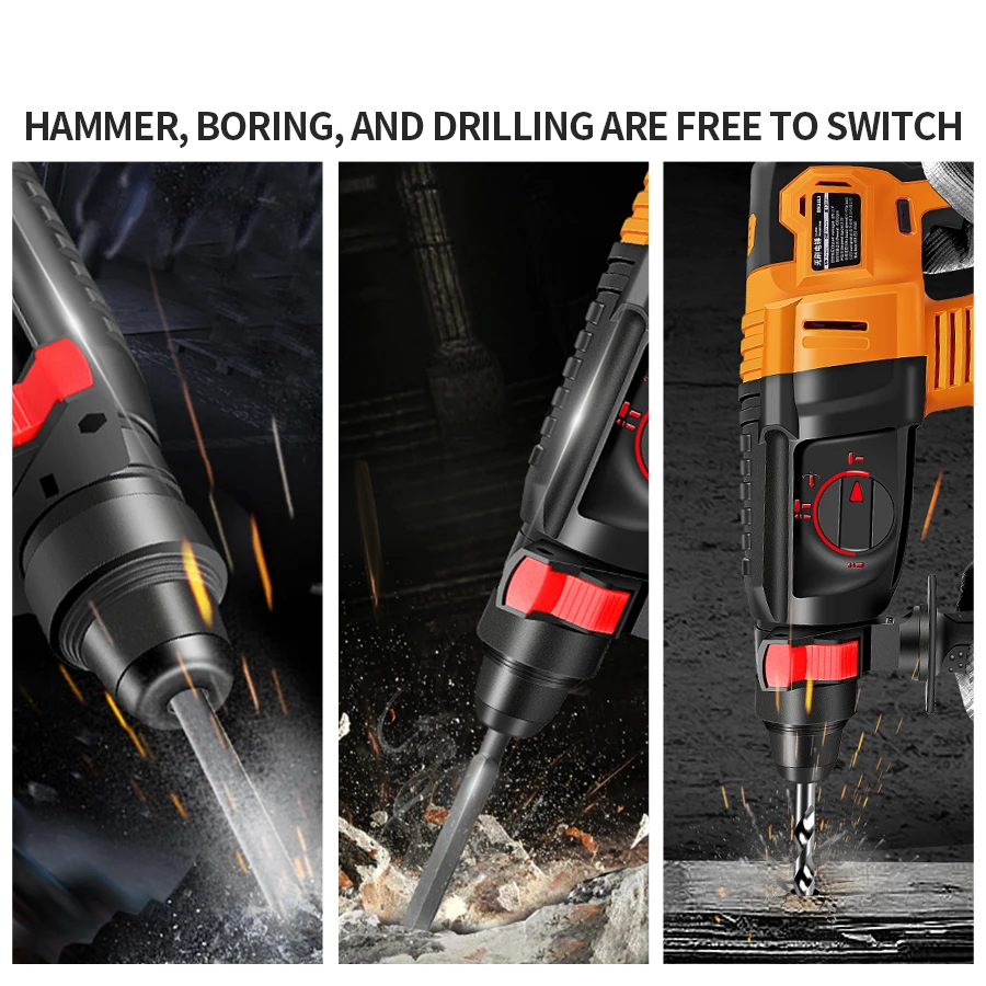 Электрическая Ударная дрель с литиевой батареей | Инструменты