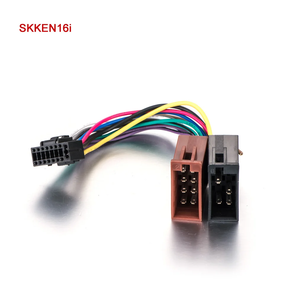 Автомобильный стерео-радиоприемник стандарт ISO соединитель жгута проводов