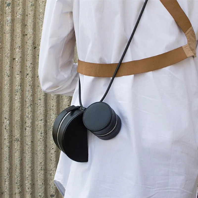 Седло ведро для женщин 2018 женские мини ПУ сумки талия смешанный цвет тренд