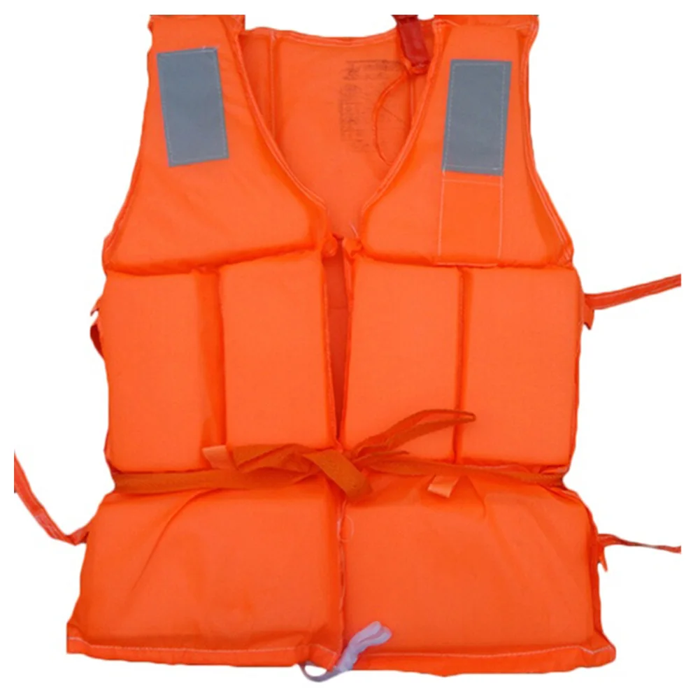 

New Orange Prevention Flood Fishing Rafting Drift Sawanobori Adult Foam Life Jacket Vest Flotation Device with Survival Whistle