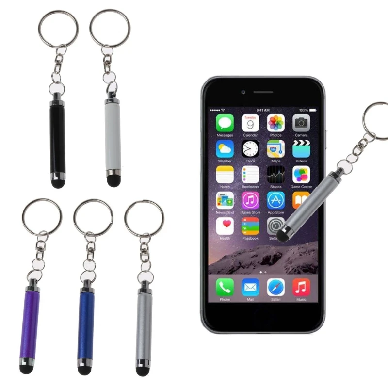 

Capacitive Touch Screen Stylus Pen Touch Pen Keychain for Tablet PC Pad Phone 203A