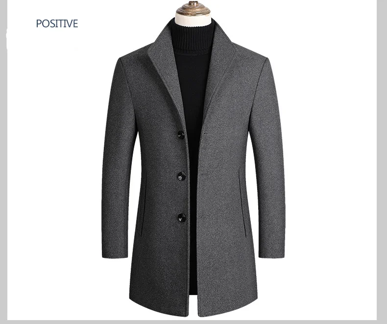 Лидер продаж 2021 Брендовые мужские шерстяные куртки наивысшего качества осень