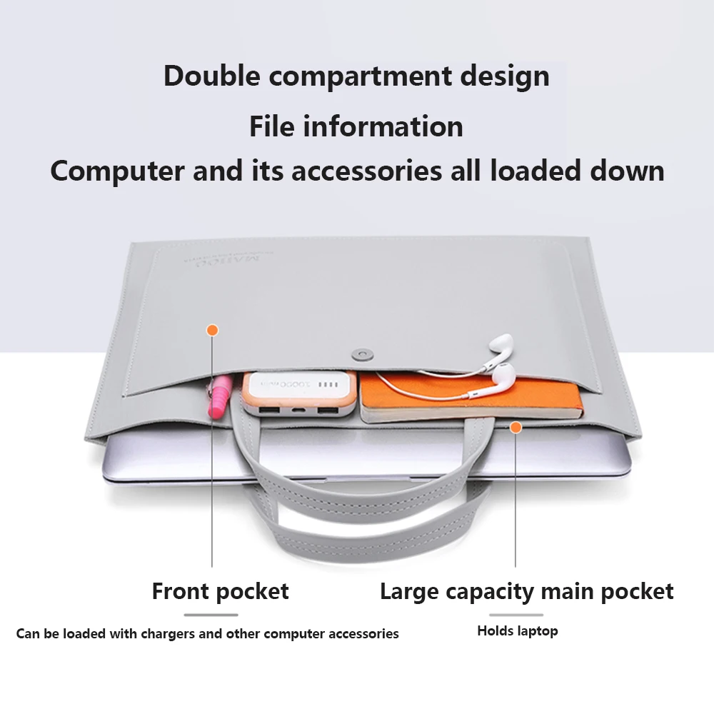 Сумка для ноутбука Macbook Air Pro 13 15 водонепроницаемый чехол Huawei Xiaomi 3 14 6 дюйма женская
