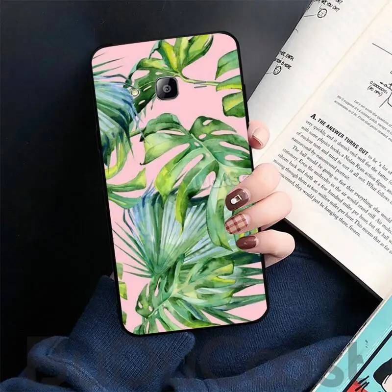 

Retro Flower Leaf Phone Case For Samsung galaxy A6 A10 A20 A30 A50 A51 A71 note 10 plus