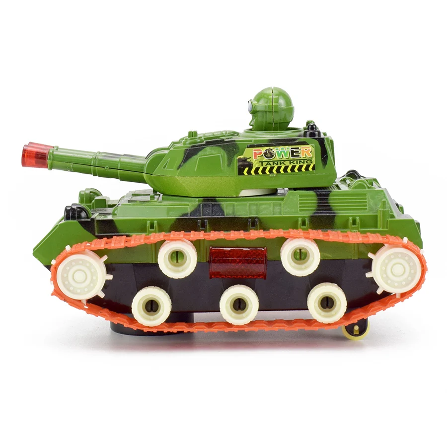 Электрический универсальный колесный бак Diecasts модель военного танка игрушки для