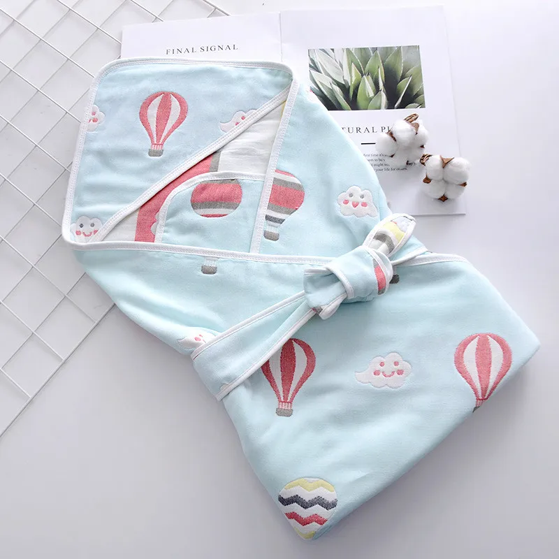 Одеяло для новорожденных 90*90 см обнимающееся одеяло детское Марлевое полотенце