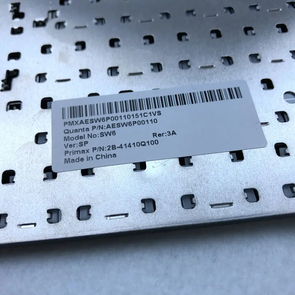 Испанская клавиатура для ноутбука Itautec W7430 W7435 SW6 HAIER T6 R410U R410G SW9 SW9D Hasee A410 A430 черная