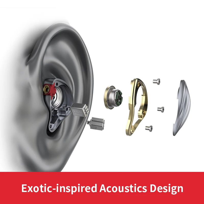 FiiO FH5 металлический чехол Knowles съемный кабель MMCX наушники Quad Driver Hybrid HiFi гарнитура 3