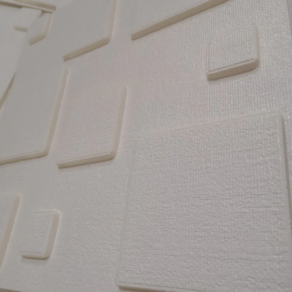 3D ПЭ пена эластичная трехмерная тарелка квадратная Наклейка на стену 30*30 см домашний декор ТВ диван Настенная роспись самоклеющиеся обои