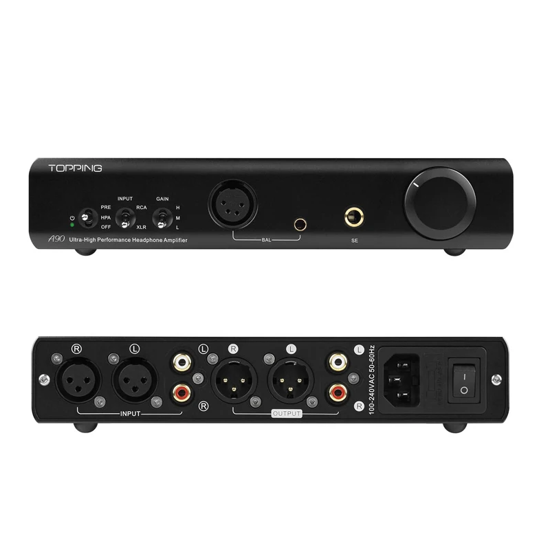 Усилитель проигрывателя TOPPING A90 полностью сбалансированные наушники XLR