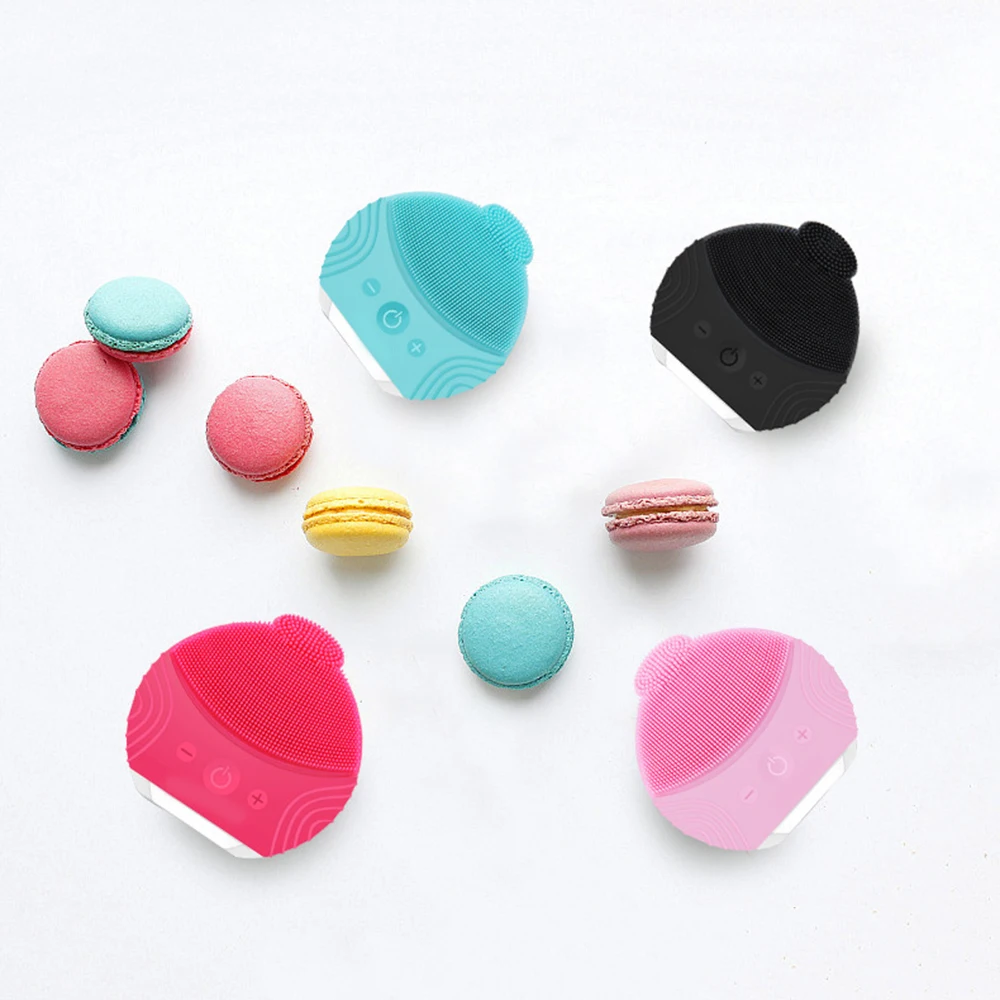 Ультразвуковая электрическая щетка для чистки лица мытья вибрационный