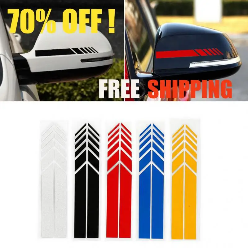 1 пара автомобильных наклеек декор для зеркала заднего вида боковые наклейки