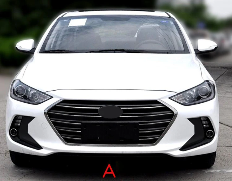 1 пара наклейки для передней противотуманной фары Hyundai ELANTRA 2016 2017 2018
