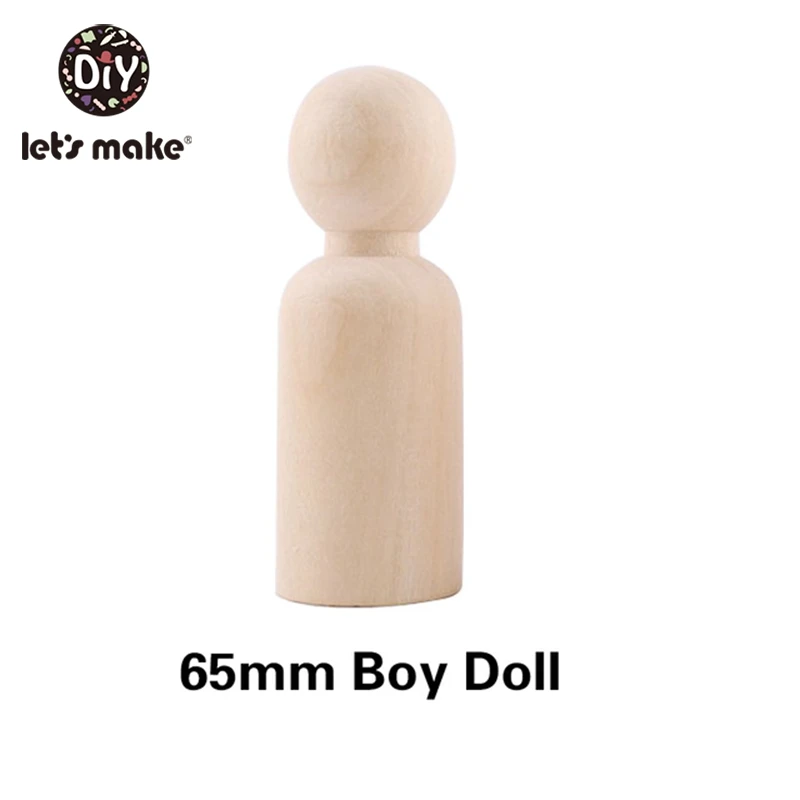 65mm boy 100 шт(35 мм, 43 мм, 55 мм, 65 мм) деревянные колышки для кукол ручной работы DIY деревянная пустая домашняя декоративная кукла для девочек и мальчиков незавершенные мини деревянные куклы - Цвет: 65mm boy