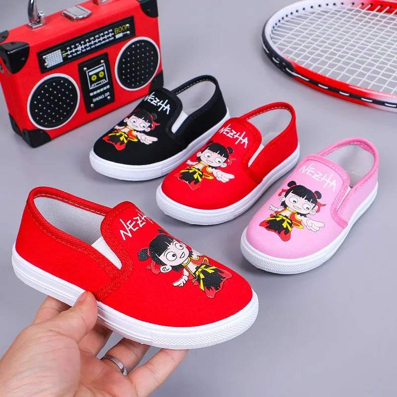 

Children Shoes Boys Sneakers Fashion Cartoon Canvas Shoes Baby Toddlers Running Tenis Infantil Halloween Kids Shoes For Girls