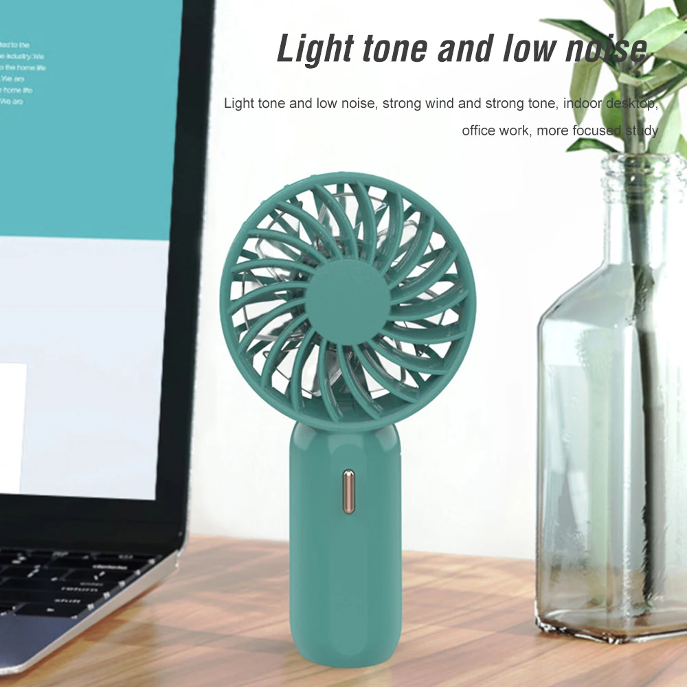 

3 Modes Summer Mini Cooling Fan Portable USB Rechargeable Small Fans Handheld Ultra quiet Pocket Fan Cooler for Travel Desktop