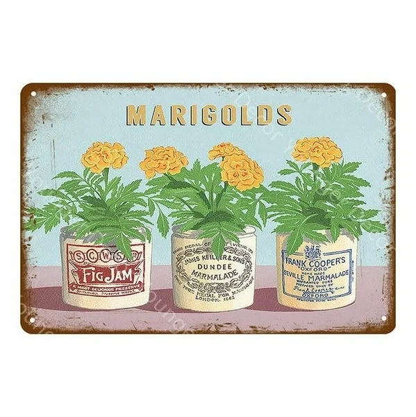 

The Kitchen Herb For The Garden Decor инструменты для изготовления цветов винтажные металлические знаки для гостиной, столовой, садоводства, настенный пост...