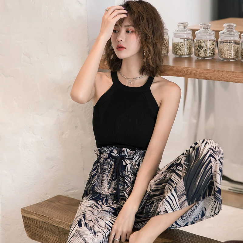 Топы женский укороченный топ с открытыми плечами эластичные трикотажные майки