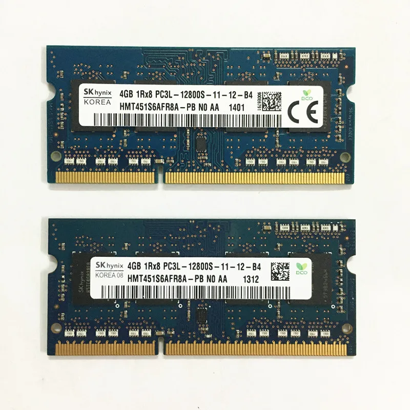 SK hynix DDR3 RAMS 4GB 1Rx8 PC3L 12800S 11 1600MHz 1 35 V память для ноутбука ddr3 4gb 1600MHz|Оперативная память|