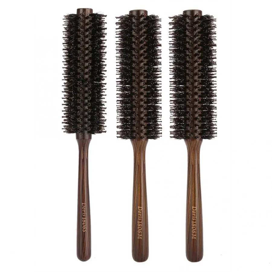 Professional Anti-static Heating Resisting Round Bristle Hair Comb Salon Styling Combs Household Barber Hairdressing Tools | Красота и