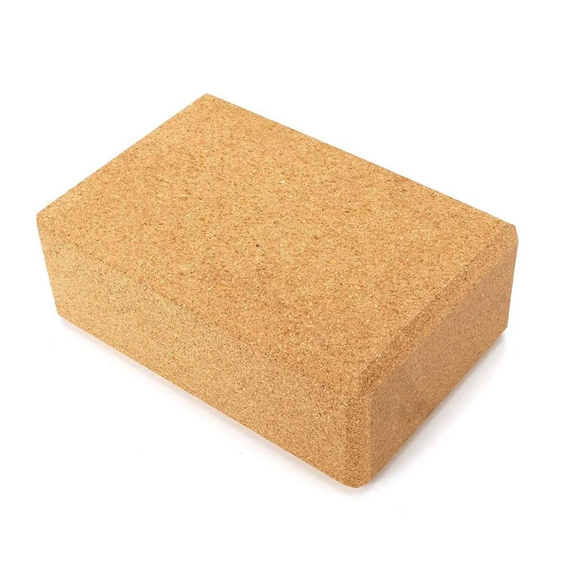 

Woven Fitness Yoga Blocks High Density Cork Yoga Block Brick Pilates Training Gym Exercise Prop Auxiliary Tool Yoga Accessories