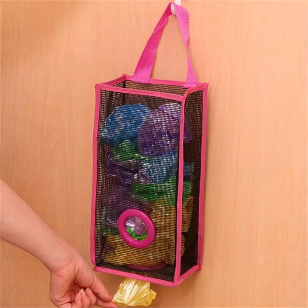 Воздухопроницаемые сетчатые мешки для мусора подвесной мешок кухни удобное