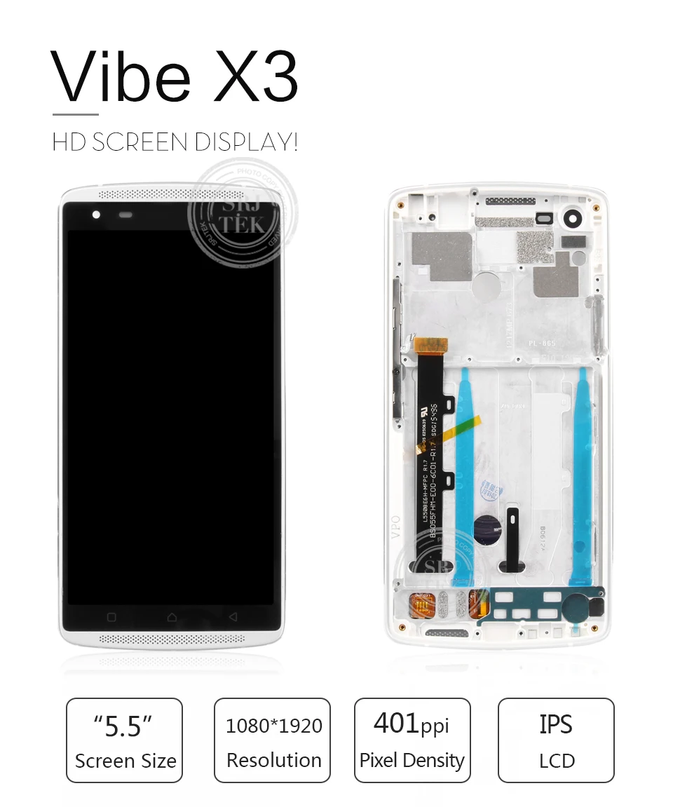 5,5 ''1920x1080 дисплей для lenovo Vibe X3 lcd Lemon X X3C50 X3C70 X3A40 lcd сенсорный экран дигитайзер Запасные части