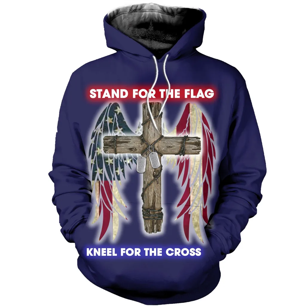 

Fashion Beautiful Patriot 3D Printed Men Women Hoodie Unisex Sweatshirt /Hoodies /Zipper Pullover Casual Streetwear KJ-7820