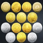 Цифровая виртуальная валюта BTC XRP ADA ETH NEO NANO IOTA ANKR памятная монета Золотая монета серебряная монета коллекционное украшение для дома