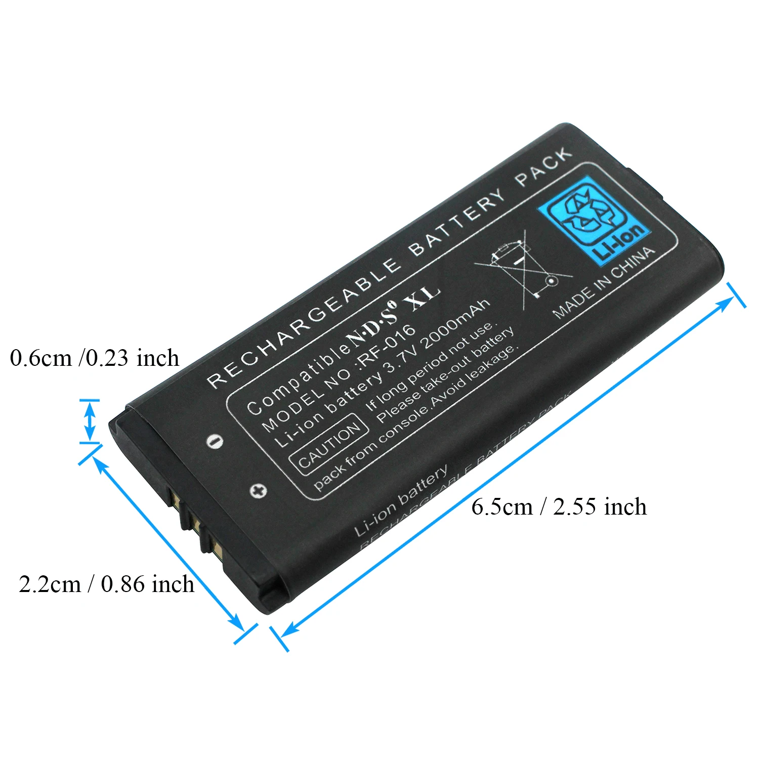 Перезаряжаемый литий ионный аккумулятор OSTENT 2000 мАч + набор инструментов для Nintendo