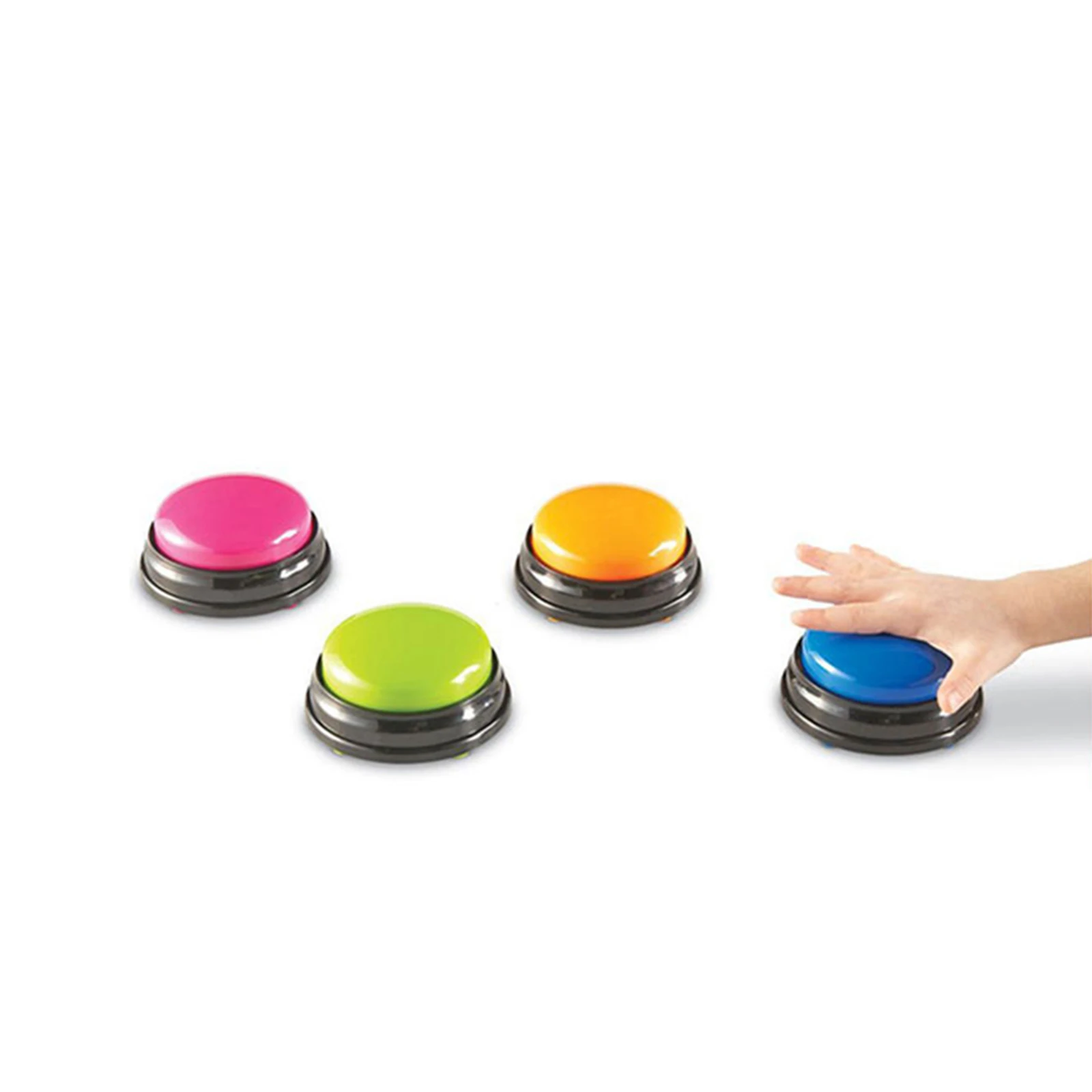 

Recordable Talking Easy Carry Voice Recording Sound Button for Kids Interactive Toy Answering Buttons Party Noise Makers