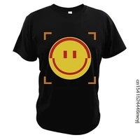 pathfinder smiley face t shirt apex legends game lovers t shirt 100 cotton breathable eu size tee tops
