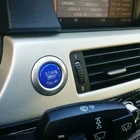 Кнопка запуска двигателя автомобиля, сменная крышка, переключатель останова для BMW X1 X5 X6 E71 Z4 E89 3 5 серии E90 E91 E60 E87, аксессуары, Декор автомобиля