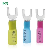 heat shrinkable waterproof insulation sv fork type cold pressing terminal u shaped wire connection crimping terminal connector