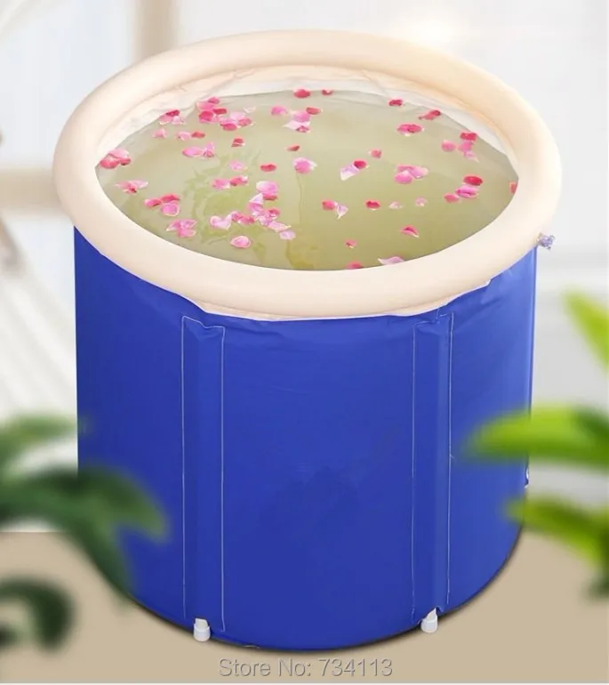 Надувная Ванна SAP утолщенная Складная для взрослых пластиковая спа надувная