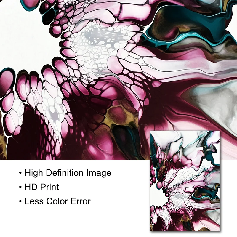 Абстрактная живопись настенные картины искусства Красочный холст больших