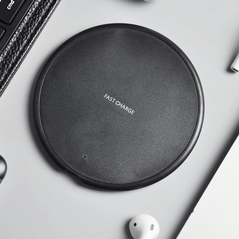 Универсальный 10 Вт беспроводной зарядный коврик для мобильного телефона