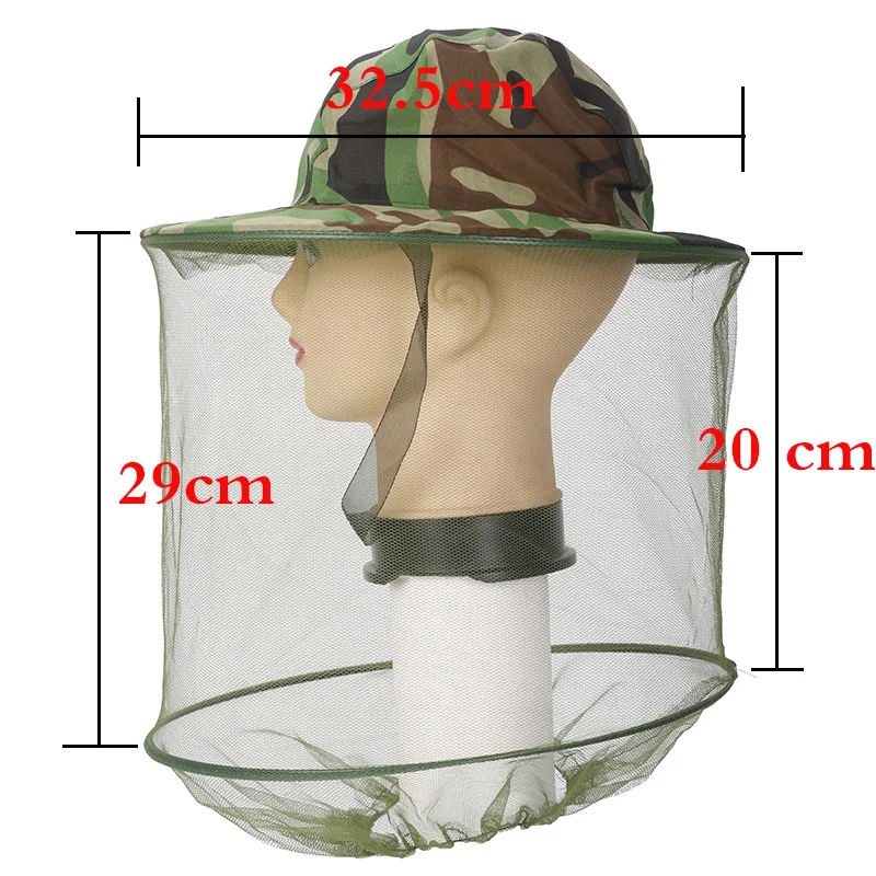 Рыболовная Кепка s садовая шляпа пчеловода камуфляжные сетки для москитной