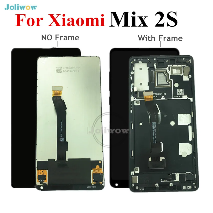 ЖК дисплей 5 99 дюйма для Xiaomi Mix 2S Mix2S сенсорный экран дигитайзер рамка в сборе