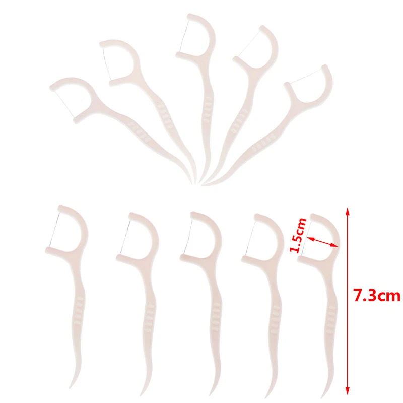 

30Pcs/Bag Dental Water Floss Oral Teeth Pick Tooth Picks ABS Floss Dental Flosser Oral Hygiene Dental Sticks