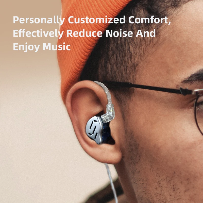 

KZ ZAX HIFI Bass Earphones 16 Units Monitor Hybrid Technology Sport Headphones 7BA+1DD Noise Cancelling Headset PK ZS10 PRO ZSX