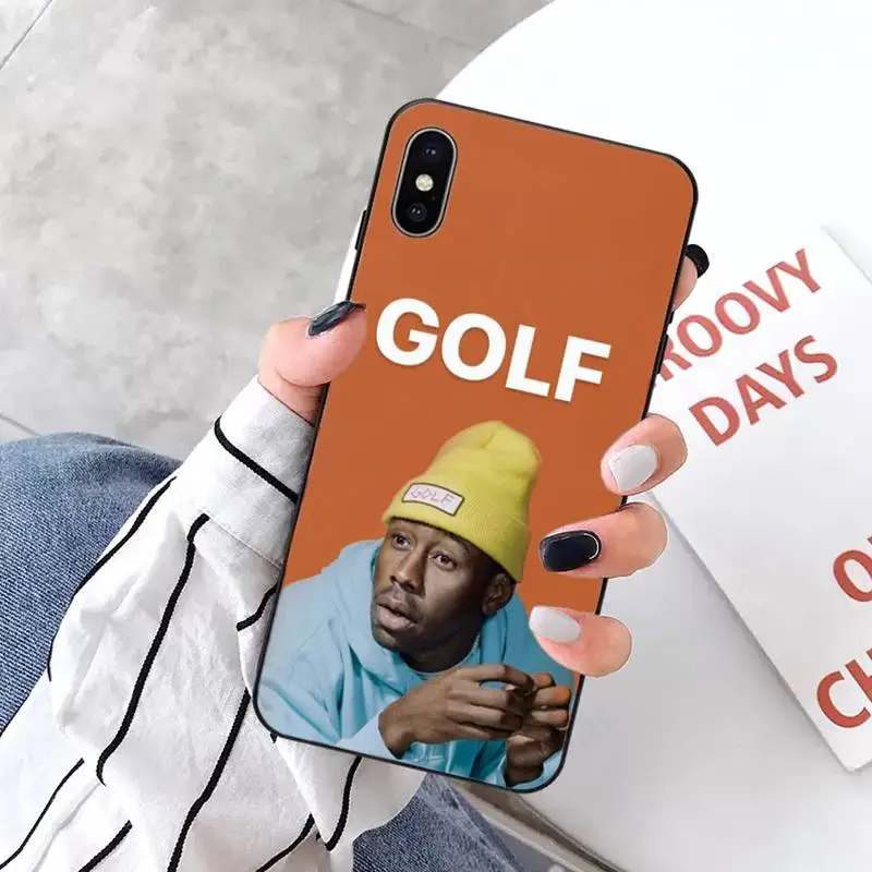

Rapper tyler the creator GOLF bees Phone Case for iPhone 11 12 pro XS MAX 8 7 6 6S Plus X 5S SE 2020 XR mini