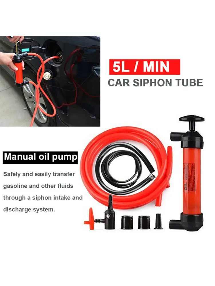 1 комплект портативный ручной пластиковый экстрактор масла масляный насос