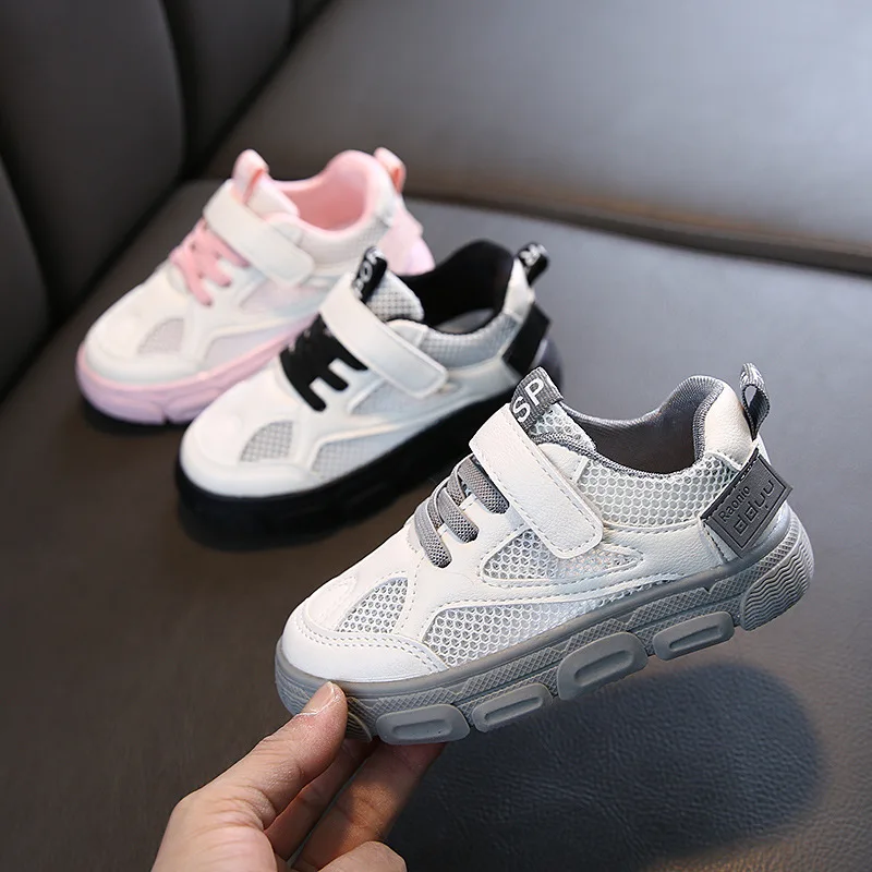 

Children's sports shoes New spring and summer boys single mesh breathable anti-skid shoes girls children's casual Shoes