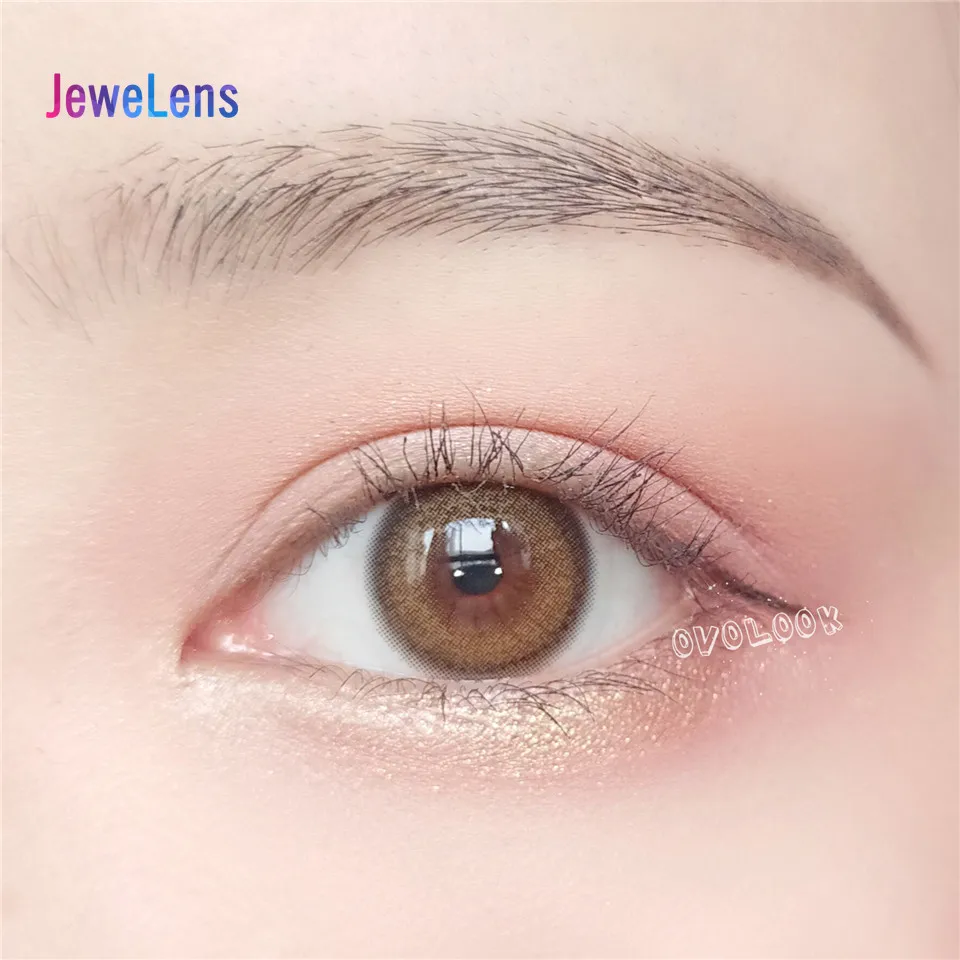 Jewelens Colored Contact Lenses Color Lens for Eyes Coloured Cosmetic Natural Sweet Honey Series |