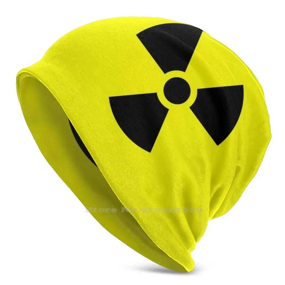 

Radioactive New Diy Print Beanies Hats Winter Hedging Cap Mixedesigns 19 Health Fashion Motives Funny Claims Radioactive
